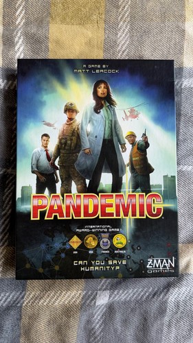 Pandemic board game mint - board,