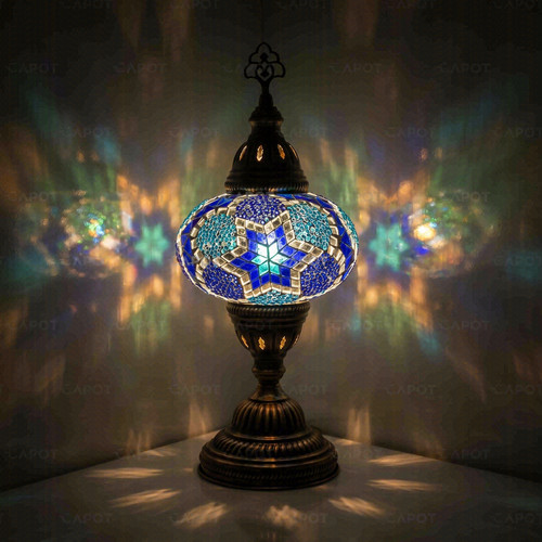 Blue turkish mosaic - turkish,