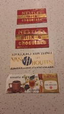 vintage chocolate bar wrappers