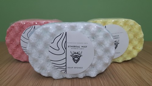 Soap filled sponges - filled,