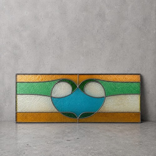 1950s abstract vibrant stained - abstract,
