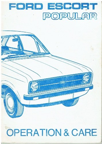 Ford escort mk2 1 - 1.1, 1.3