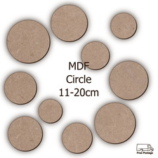 MDF Circle Wooden Shape Craft