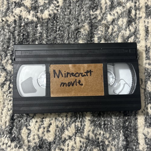 Minecraft movie vhs tested - movie,