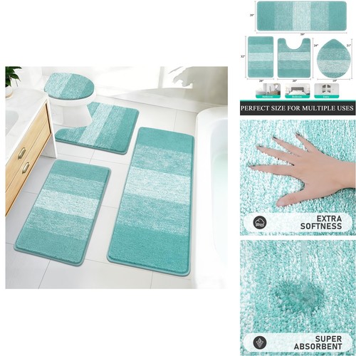 Bsmathom bathroom rugs - bathroom, 4