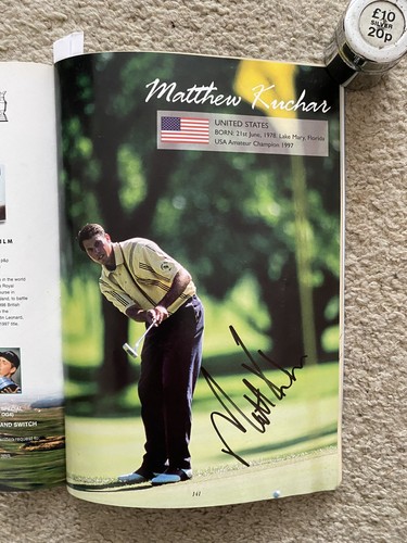 Matthew kuchar autograph royal - kuchar,