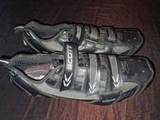 SCOTT COMP MTB CYCLING SHOES 43 UK9 BLACK HOOK AND LOOP FASTENING 
