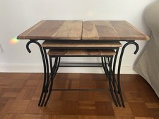 Nest Of Tables - Sheesham Wood  