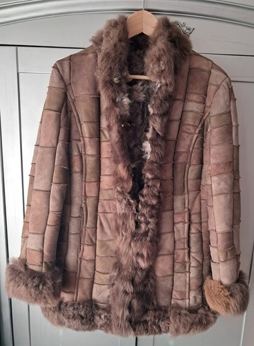 Women coat made genuine - coat, of