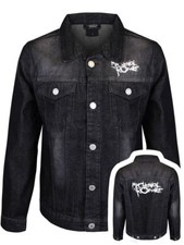 My Chemical Romance MCR Jacket Logo Denim Men's Black