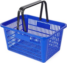 Blue Shopping Basket Plastic