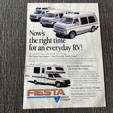 Fiesta Motorhome Van Camper