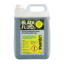Liquipak Black Fluid - Driveway, Patio & Drain Strong Outdoor Cleaner 5L - 20L
