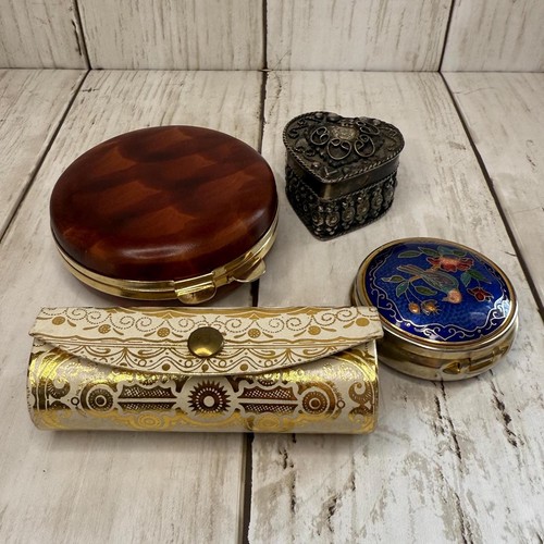 Lipstick case pill - case,, heart
