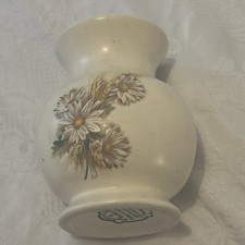 Aldridge Pottery Co (Longton) LTD Vintage Floral Vase With Matt Finish 5.5 in
