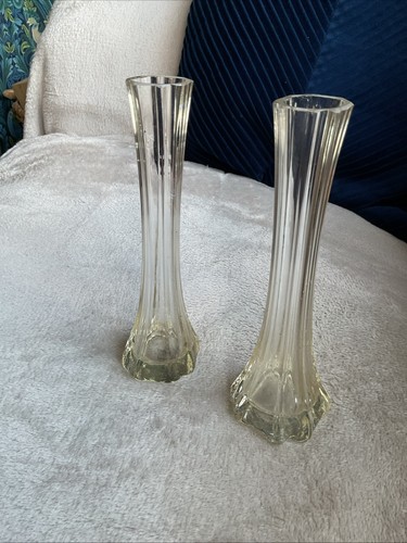 Set vintage clear glass - set,