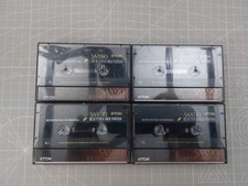 4 x TDK SA-X 90 Type II High Position Cassette Tape- Used