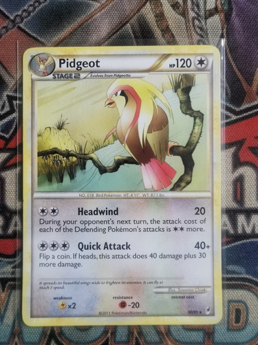 Pidgeot non holo rare - pidgeot, 30/95