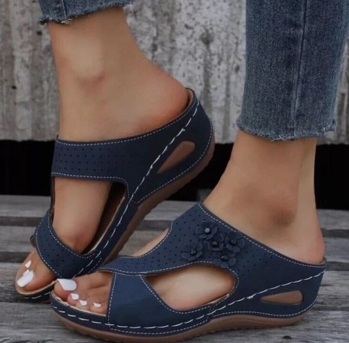 Womens wedge heel sandals - womens,