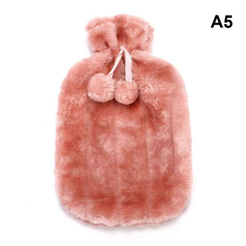 Hot water bottle with - hot, cover