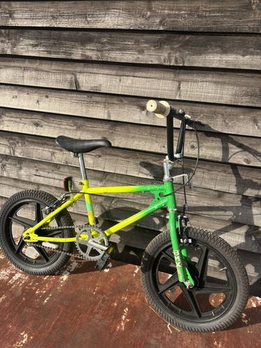 Old school bmx freestyler - old,