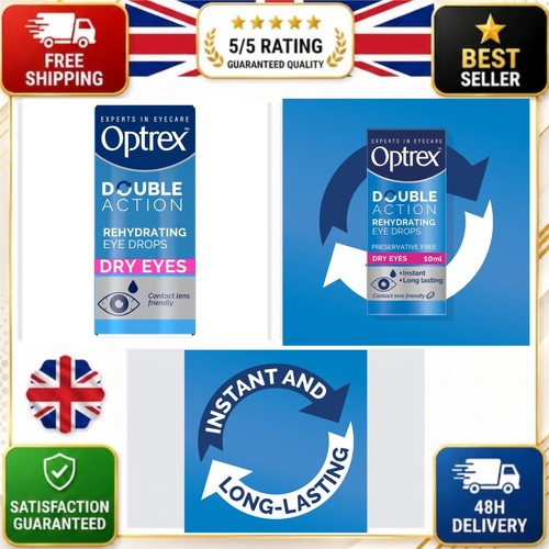 Optrex double action - double, eye