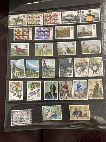 Vintage unused postage - 28,