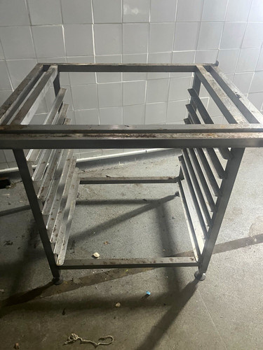 Oven stand stainless - stand, bakery