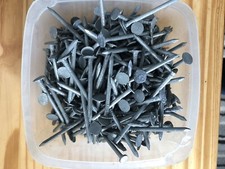Large Head Clout Nails Loose Roofing Felt Slate Shingles Galvanised - 1.0Kg Qty.