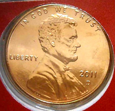 2011-D  1C Lincoln Shield Cent
