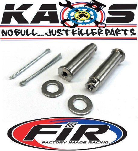 Titanium foot peg pins - titanium,