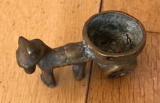 Vintage brass donkey - vintage, and