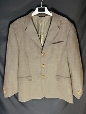 Oxford Men’s %100 Wool Blazer Jacket - Made in Italy - Size L