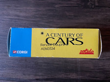 Corgi Solido A Century of Cars Renault Dauphine in White