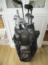 SET DONNAY Golf Club Irons 3 5 6 7 8 9 P & S Woods 1 3 5 11 Chipper putter & bag