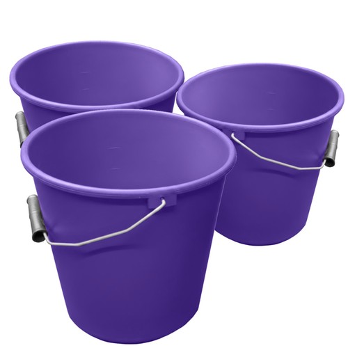 Pack purple plastic - 3,