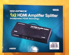 Monoprice 1x2 hdmi amplifier - 1x2,