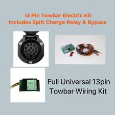 13 pin Towbar Wiring Electric Full Universal Kit
