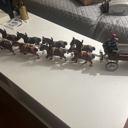 Antique cast iron horse - antique,