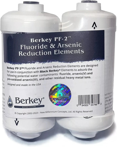 Berkey fluoride water - fluoride,