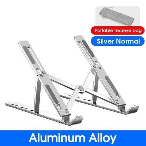 Aluminum foldable laptop stand - aluminum,