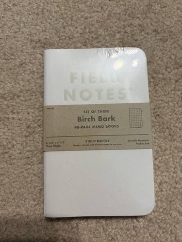 Field notes birch - field,