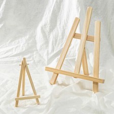 Wooden Small Easel Pine Wood Display Canvas Artist Art Craft Table Stand Wedding