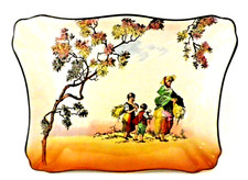 ROYAL DOULTON SERIESWARE RECTANGULAR DISH - THE GLEANERS D6123
