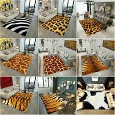 Animal Print Rug Tiger Leopard