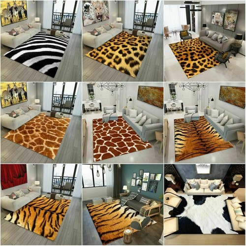 Animal print rug - tiger, leopard