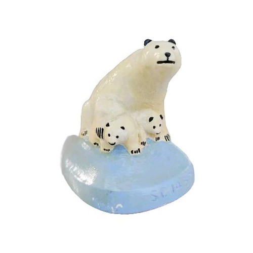 Supercast polar bears figure - polar,