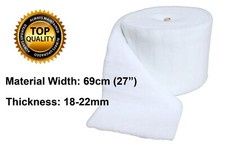 2 Mtr AQUARIUM POND FILTER WOOL FLOSS 18-22mm 69cm wide Ext Filters Koi Media