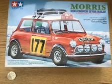 Tamiya Morris Mini Cooper 1275S Monte Carlo Rally Winner 1:24 Model Kit Unused 