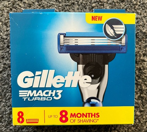 Gillette mach turbo blades 8 - mach, 3